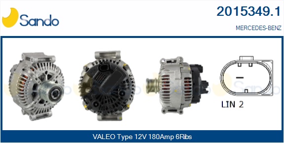  ALTERNATORE (ORIGINALE ) MERCEDES VITO 07-