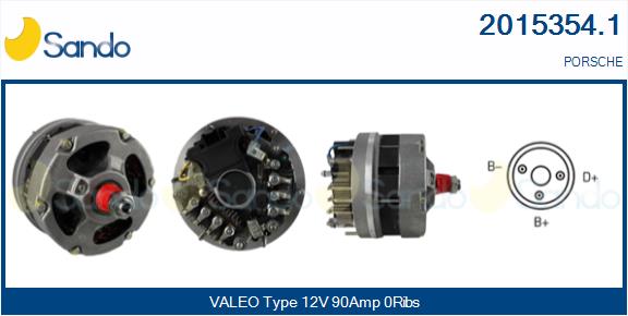 Alternatore SANDO 2015354.1