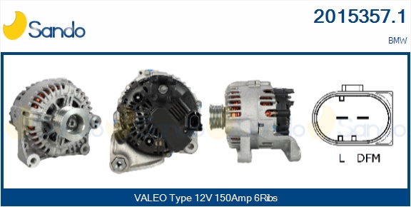  ALTERNATORE (ORIGINALE ) BMW X3 2.0D 04-