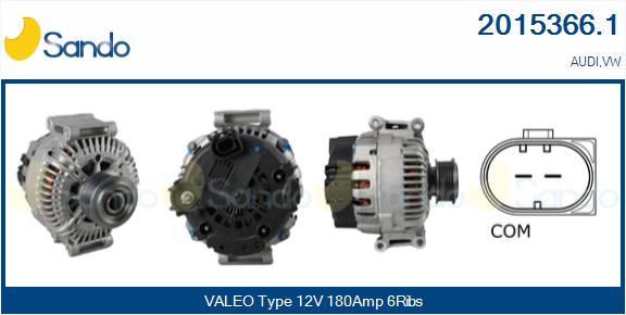 Alternatore SANDO 2015366.1