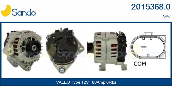 Alternatore SANDO 2015368.0