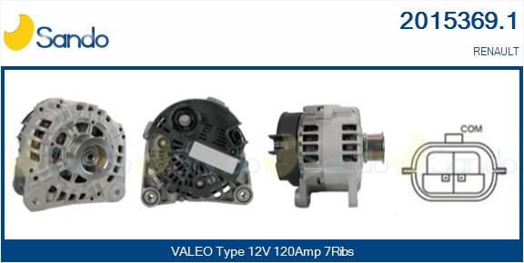 Alternatore SANDO 2015369.1