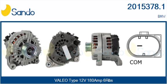 Alternatore SANDO 2015378.1