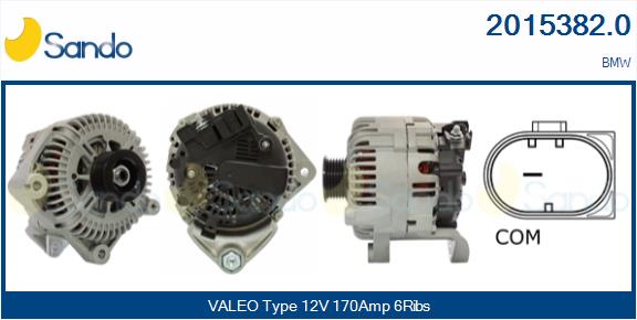 Alternatore SANDO 2015382.0