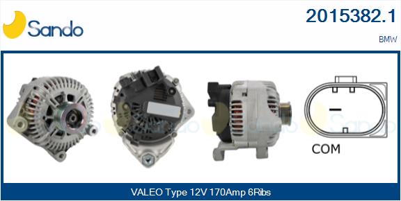 Alternatore SANDO 2015382.1