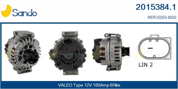 Alternatore SANDO 2015384.1