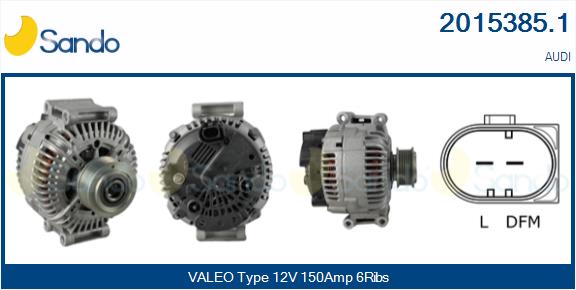 Alternatore SANDO 2015385.1
