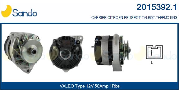 Alternatore SANDO 2015392.1