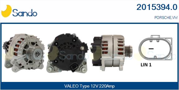 Alternatore SANDO 2015394.0