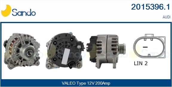 Alternatore SANDO 2015396.1