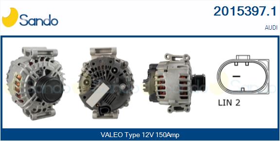 Alternatore SANDO 2015397.1
