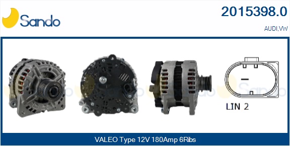  ALTERNATORE (ADATTABILE) AUDI A6 2.0 TDI -11