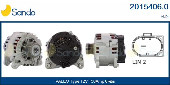 ALTERNATORE (ADATTABILE) AUDI A4 2.7 TDI -12