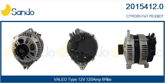 ALTERNATORE (ADATTABILE) FIAT.PSA