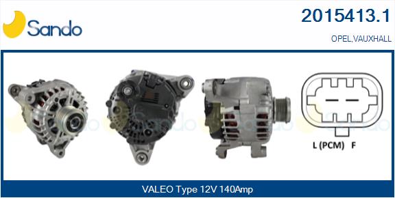 Alternatore SANDO 2015413.1
