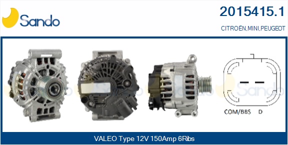  ALTERNATORE (ORIGINALE ) MINI MINI COOPER -12