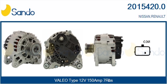  ALTERNATORE (ADATTABILE)