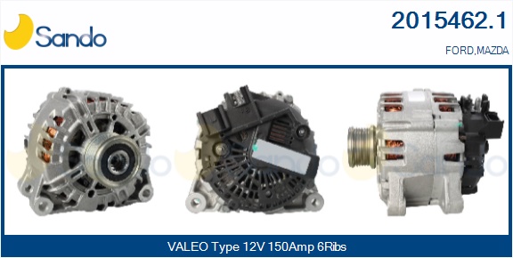  ALTERNATORE (ORIGINALE ) FORD FIESTA 1.4TDCI 10-