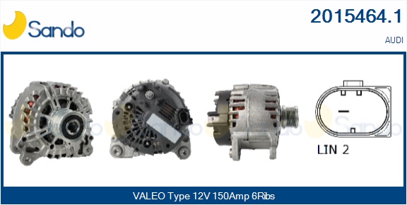  ALTERNATORE (ORIGINALE ) AUDI Q5 2.0TDI 10-