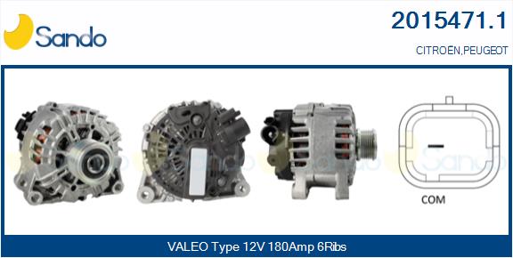 Alternatore SANDO 2015471.1