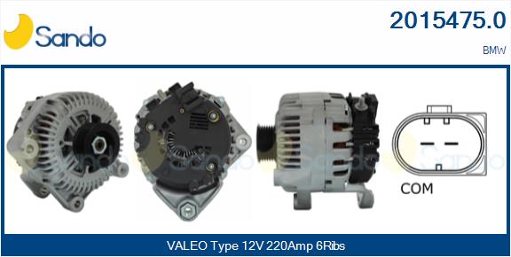 Alternatore SANDO 2015475.0