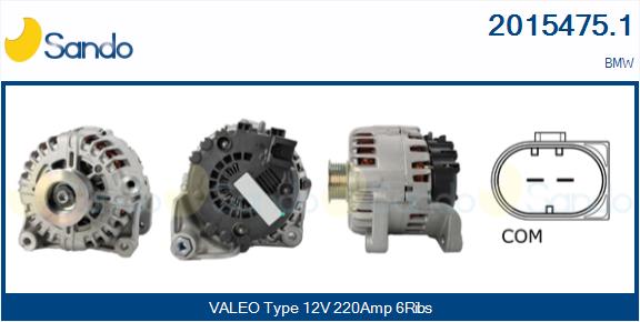 Alternatore SANDO 2015475.1