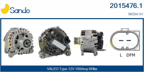 Alternatore SANDO 2015476.1