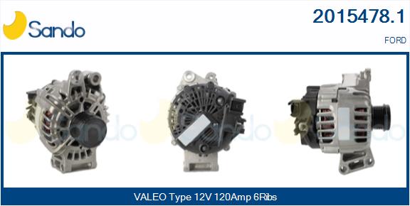 Alternatore SANDO 2015478.1