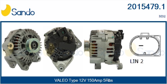 ALTERNATORE (ORIGINALE )MINI COOPER D -13