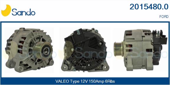 Alternatore SANDO 2015480.0