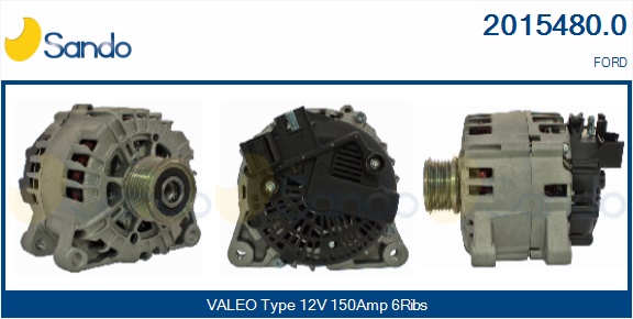  ALTERNATORE (ADATTABILE) FORD C-MAX 1.6 TDCI -19
