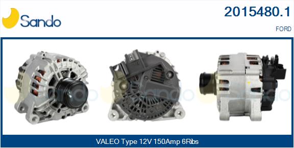 Alternatore SANDO 2015480.1