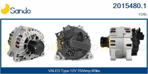  ALTERNATORE (ORIGINALE ) FORD C-MAX 1.6TDCI 10-