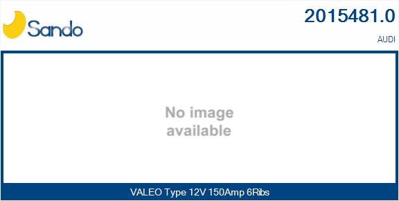 Alternatore SANDO 2015481.0