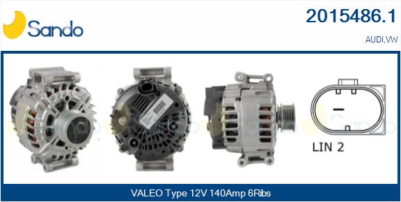 Alternatore SANDO 2015486.1