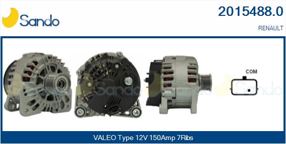 Alternatore SANDO 2015488.0