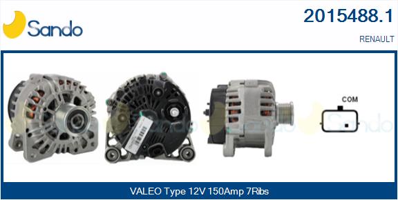 Alternatore SANDO 2015488.1
