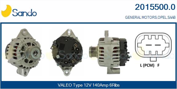 Alternatore SANDO 2015500.0