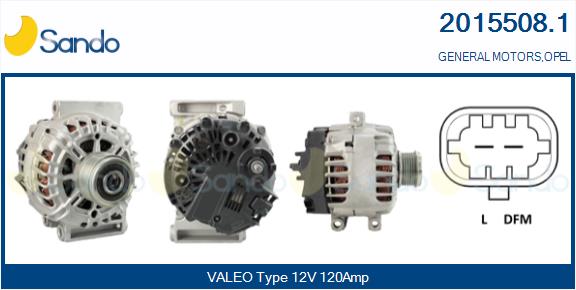 Alternatore SANDO 2015508.1