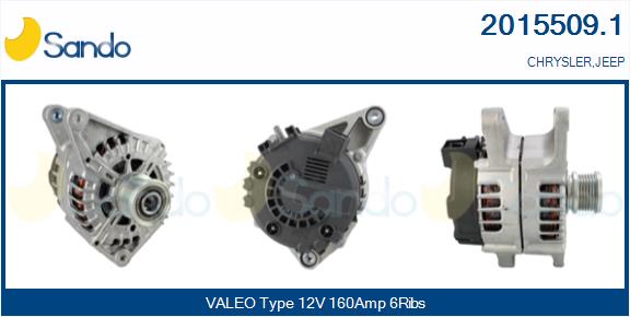 Alternatore SANDO 2015509.1