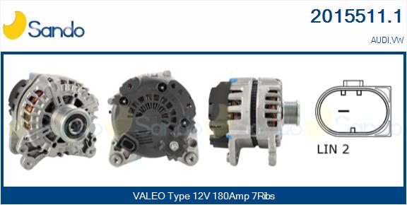 Alternatore SANDO 2015511.1