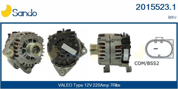 Alternatore SANDO 2015523.1