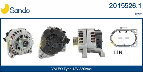 Alternatore SANDO 2015526.1