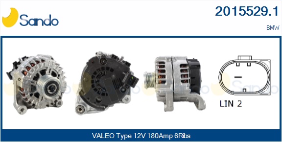  ALTERNATORE (ORIGINALE) BMW 118 D -19