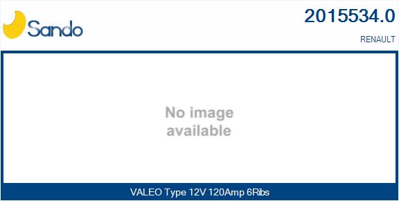 Alternatore SANDO 2015534.0