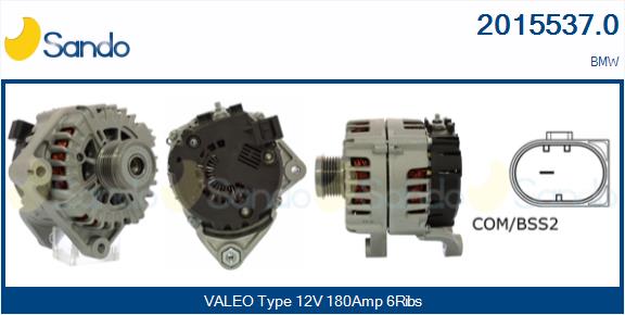 Alternatore SANDO 2015537.0