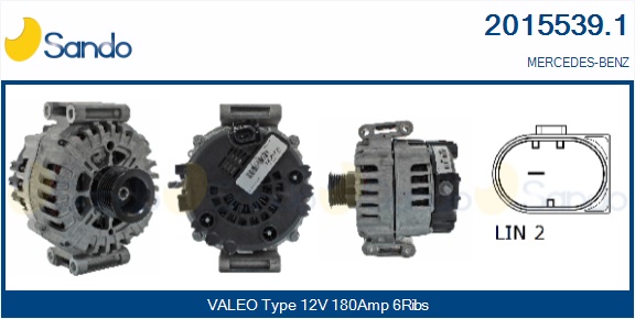 ALTERNATORE (ORIGINALE) MERCEDES