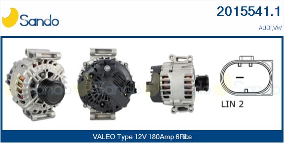 Alternatore SANDO 2015541.1