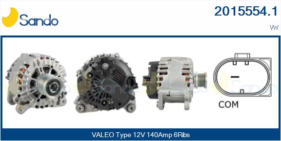 Alternatore SANDO 2015554.1