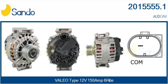 Alternatore SANDO 2015555.1